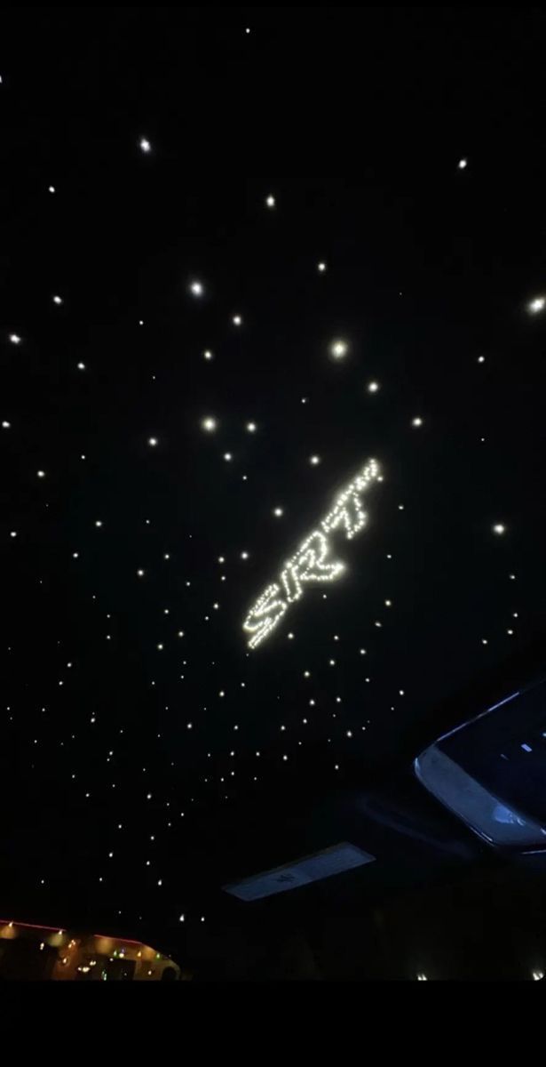 Starlight headliner sparkle effect