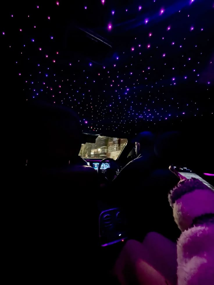 Luxury starlight headliner interior